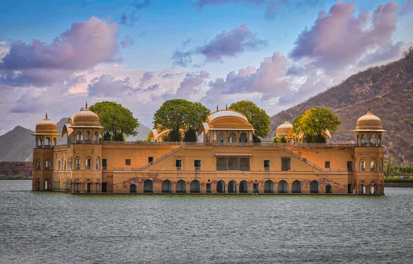 Vatten Palace Dagen Jal Mahal Rajasthan Jaipur Indien — Stockfoto