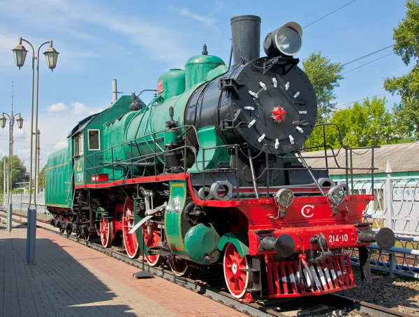 Locomotiva a vapor — Fotografia de Stock