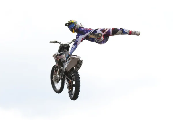 Motocross freestyle — Foto Stock