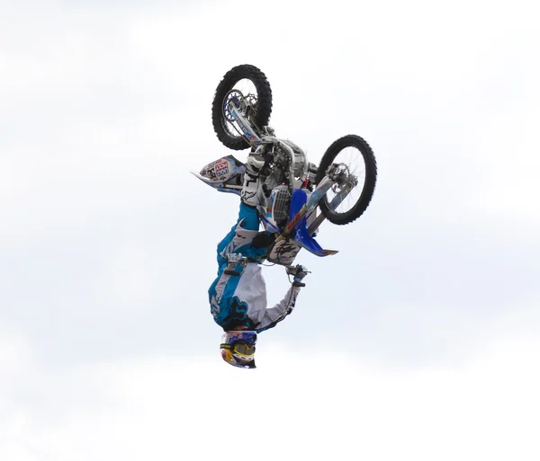 Motocross freestyle — Foto Stock