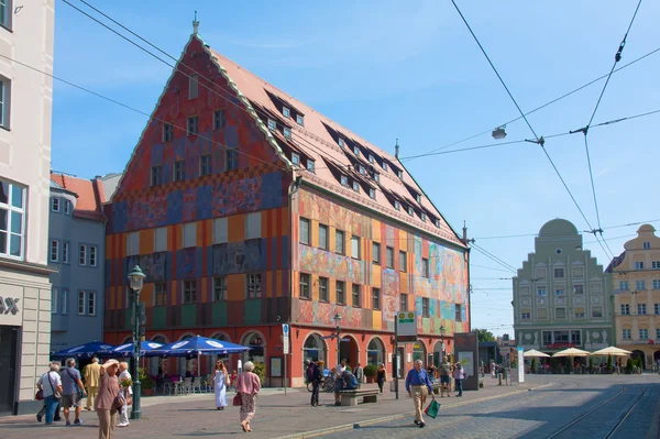 Stadthaus augsburg — Stockfoto