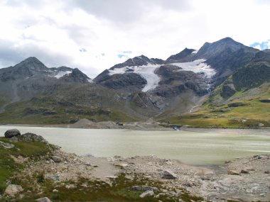 bernina trenin muhteşem manzara