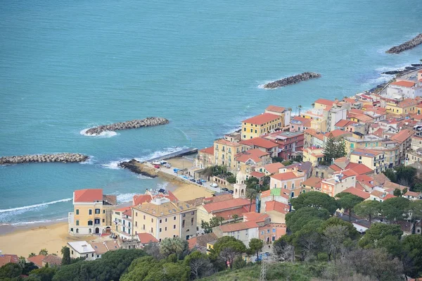 Santa Maria view from Castellabate — Stock Photo, Image