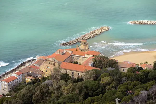 Vista de Santa Maria desde Castellabate — Foto de Stock