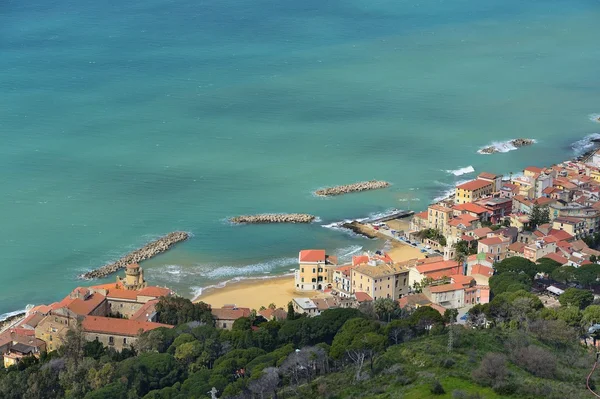 Vista de Santa Maria desde Castellabate — Foto de Stock