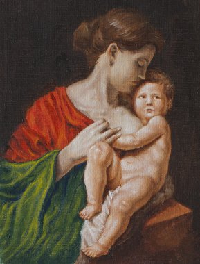 kadın ve bebek