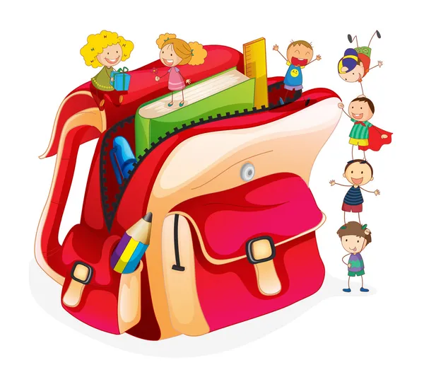 Konsep Sekolah — Stok Ilustrasi Konsep Sekolah Stok Vektor
