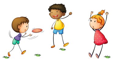 Frisby çocuklar