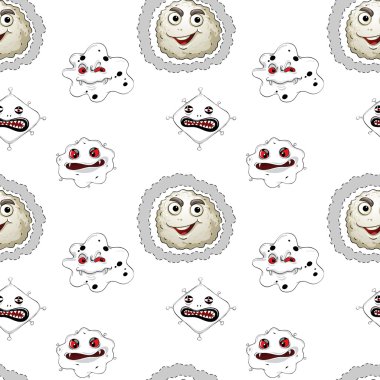 Çocuğun tema ile Seamless Modeli