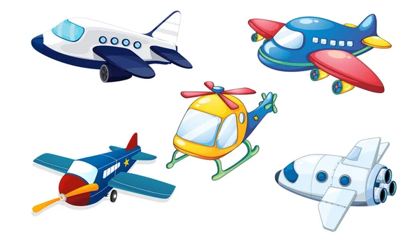 Divers avions — Image vectorielle