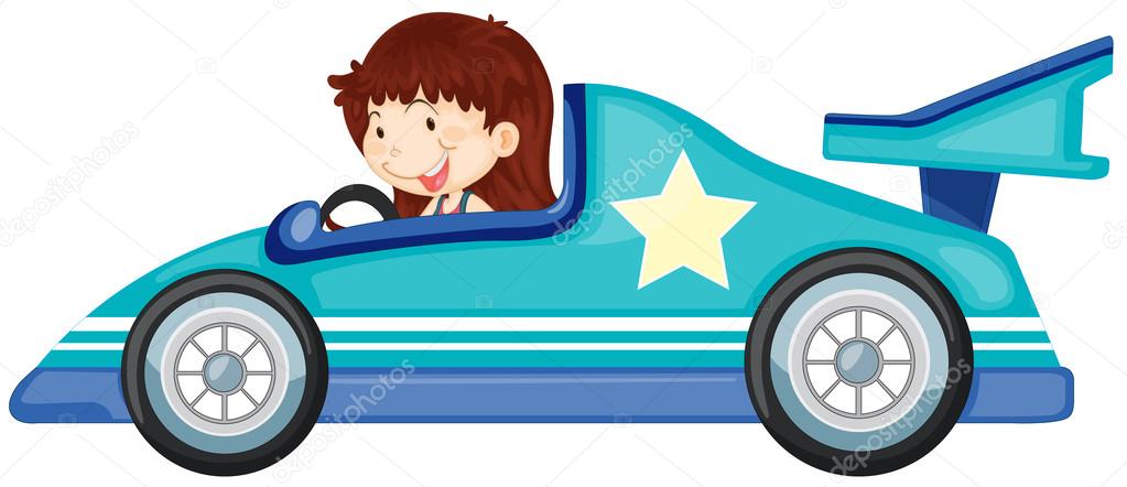 Girl driving car Vector Art Stock Images | Depositphotos Girl driving car Vector Art Stock Images | Depositphotos