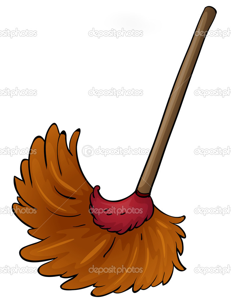 a broom