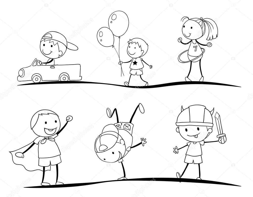 kids sketches