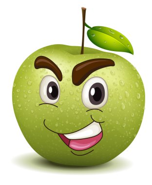 mutlu apple smiley