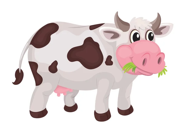 Una vaca. — Vector de stock