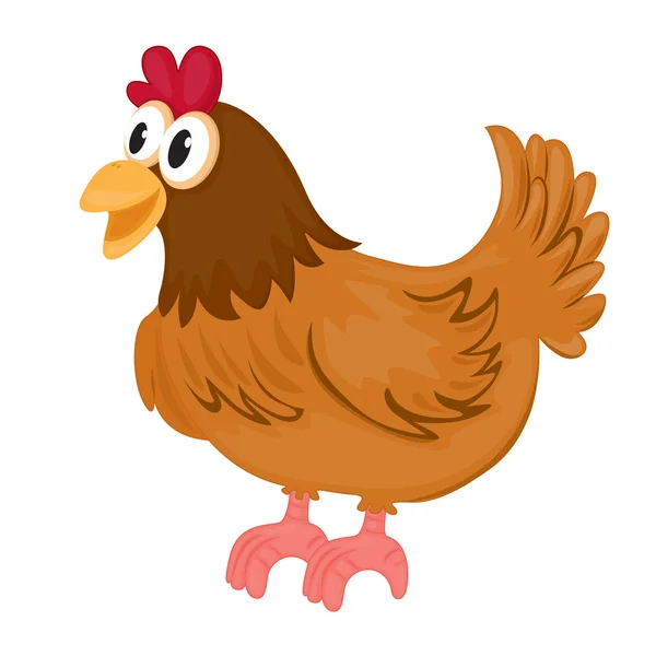 Un gallo — Vector de stock