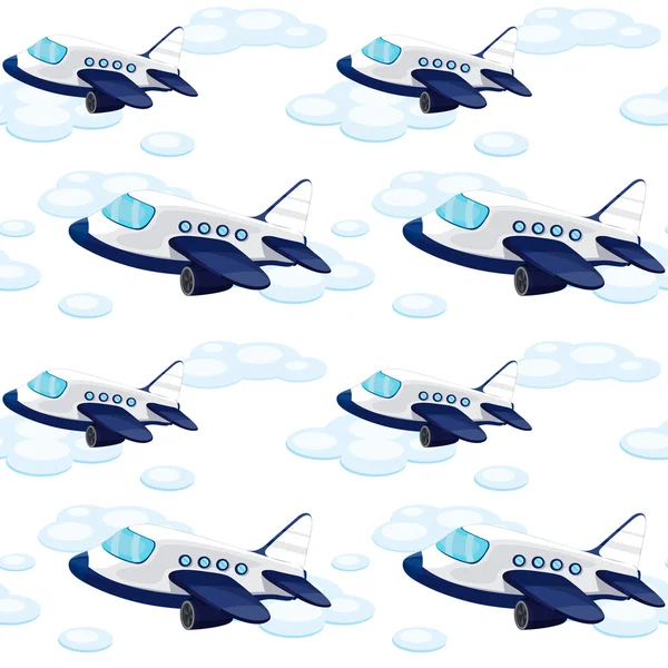 Serie de aviones — Vector de stock