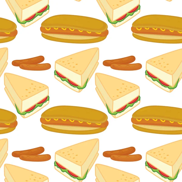 Sandwich — Stock Vector