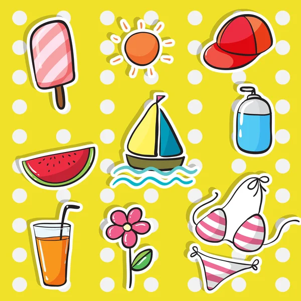 Various objects — Stock Vector