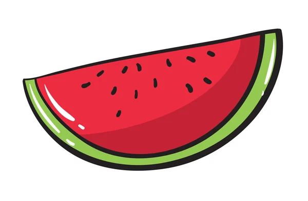 Wassermelone — Stockvektor