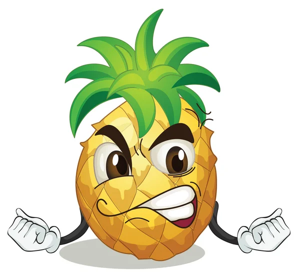 Ananas — Stockvector