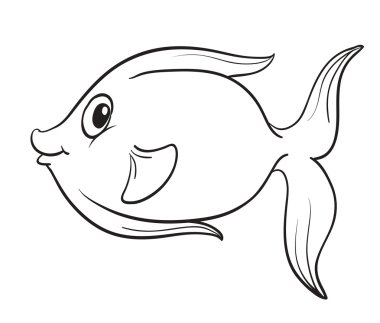 Download Fish Outline Free Vector Eps Cdr Ai Svg Vector Illustration Graphic Art