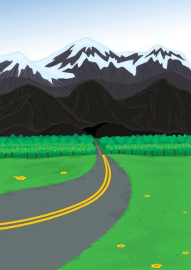 dağ ve yol