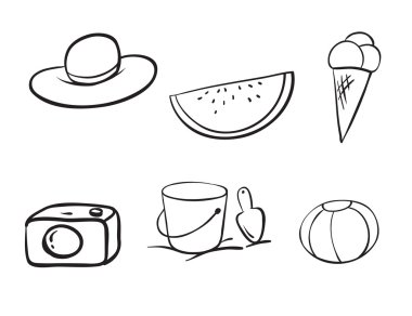 Various objects vector
