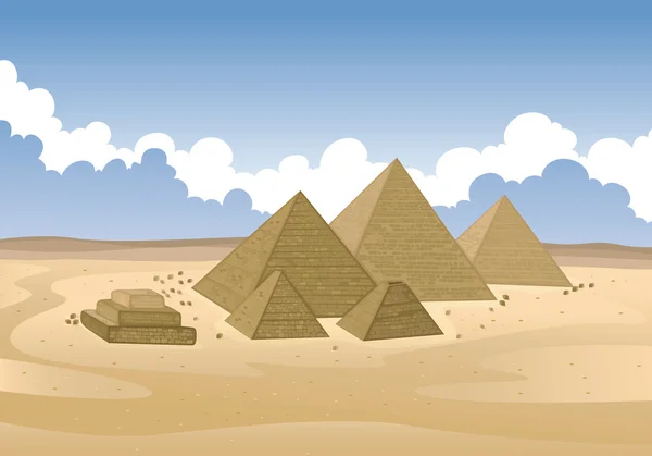 Pyramide d'Egypte — Image vectorielle