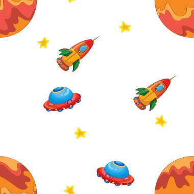 Uzay mekiği ve uçan daireler