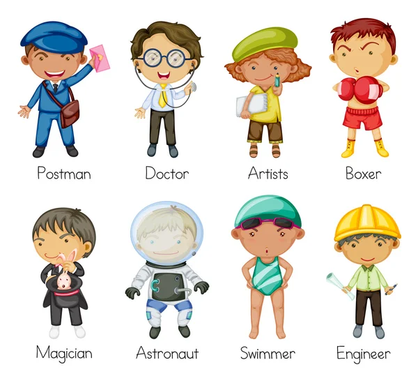 different occupations for kids