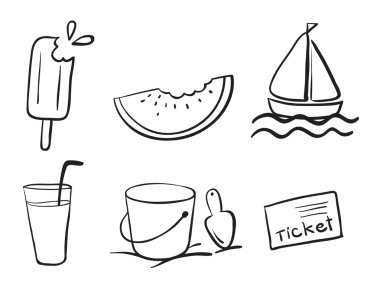 Various objects vector