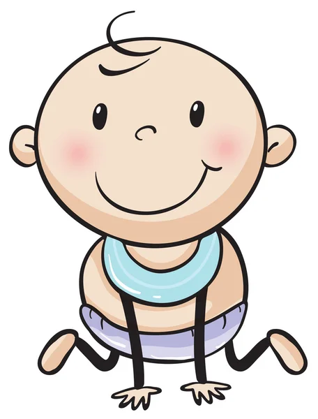 A baby — Stock Vector