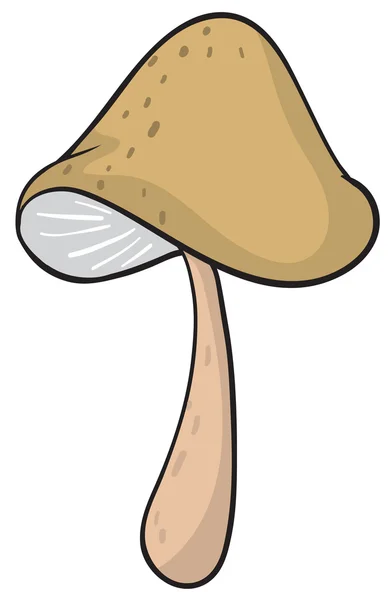 Un champignon — Image vectorielle