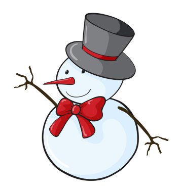 Snowman clipart