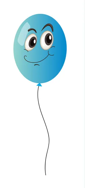 Balloon face — Stock Vector