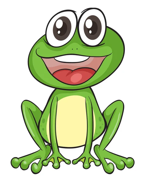 Simple frog — Stock Vector