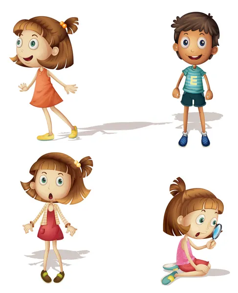 Kids Royalty Free Stock Illustrations