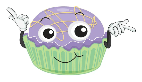 Un gâteau. — Image vectorielle