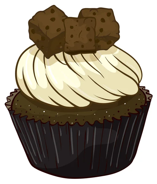 Cupcake — Stockvektor