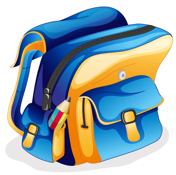Μια σχολική τσάντα — Διανυσματικό Αρχείο