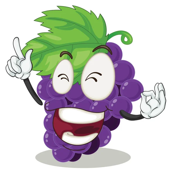 Uvas — Vector de stock