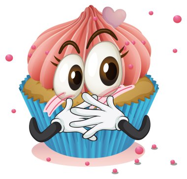 a cup cake clipart
