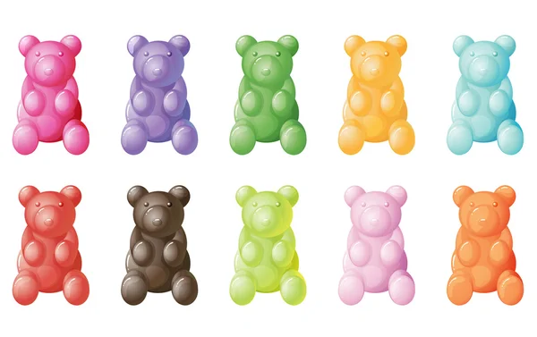 Gummy Bear Stock Vector Illustration and Royalty Free Gummy Bear Clipart