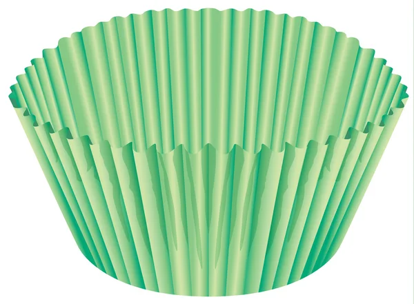 En grön kopp — Stock vektor