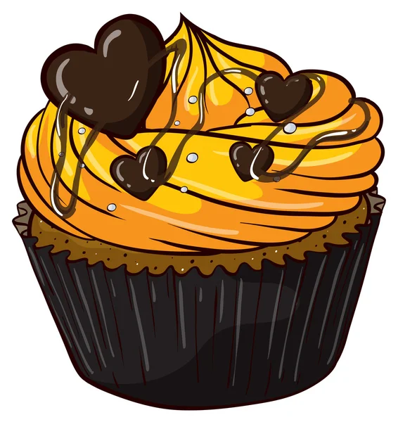 Cupcake — Stockvektor