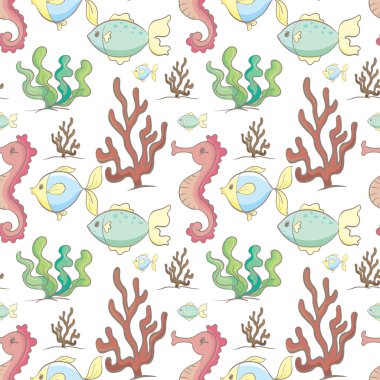 deniz hayvanları ve bitkileri