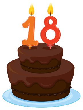 Doğum günü pastası.