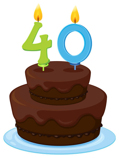 Торт на день рождения