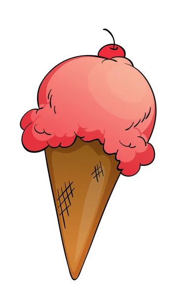 Une glace — Image vectorielle